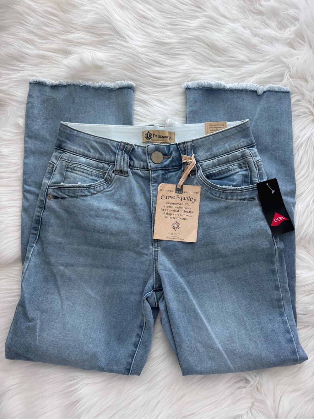 Democracy Women's High-Rise Light Blue Jeans - Picture 4 of 10